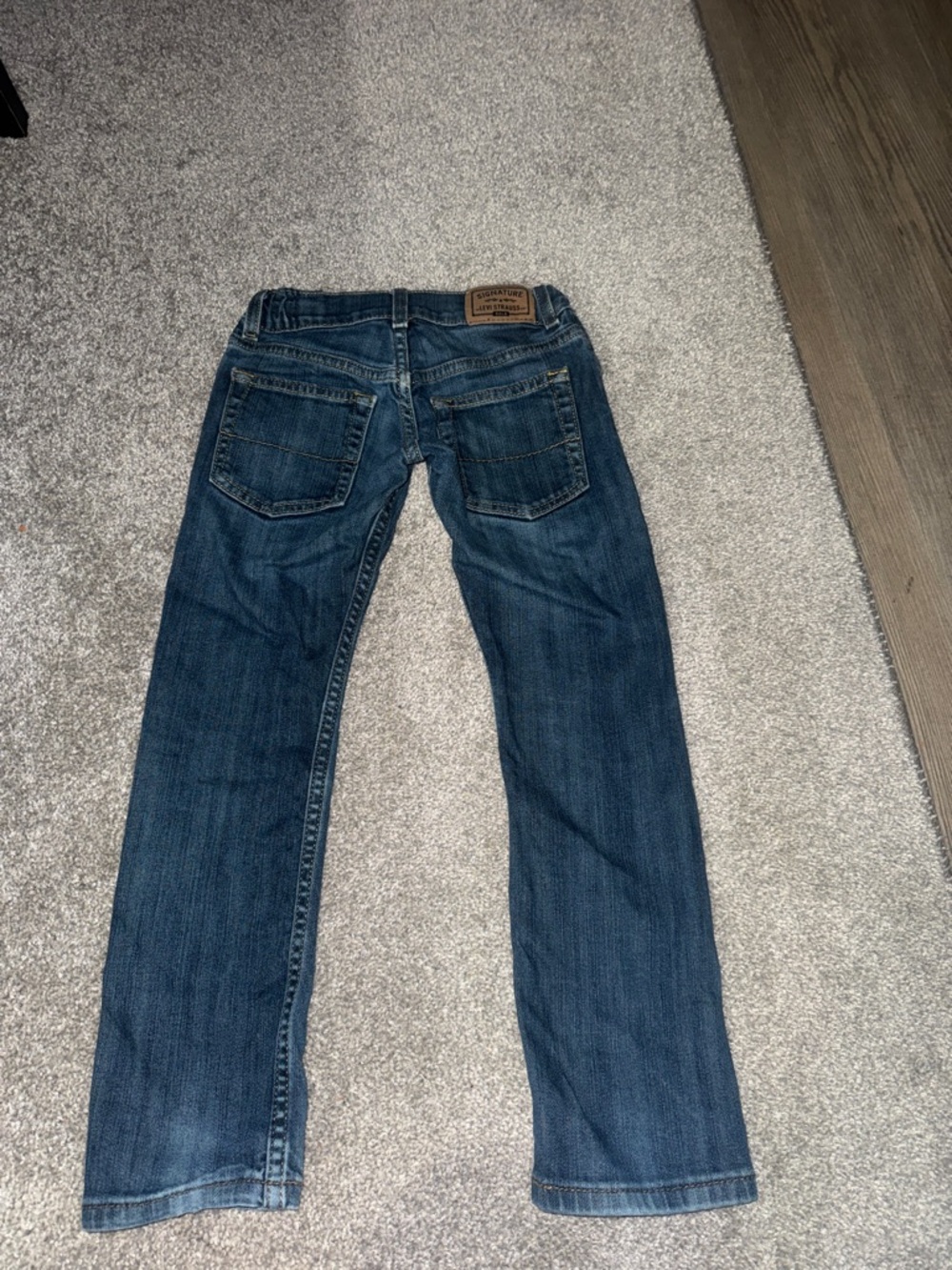 Signature by Levi Strauss Dark Blue Kids Jeans